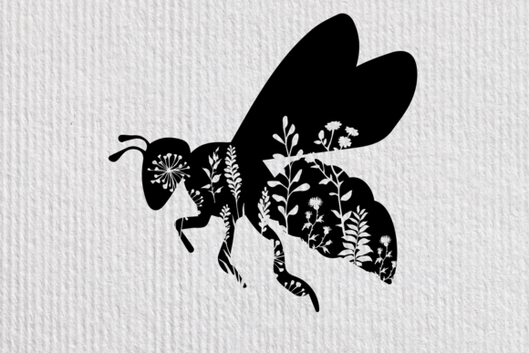 Bee SVG Flowers & Floral Honey Bee PNG