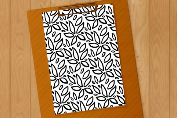 Blossum Shaped Foliage Pattern