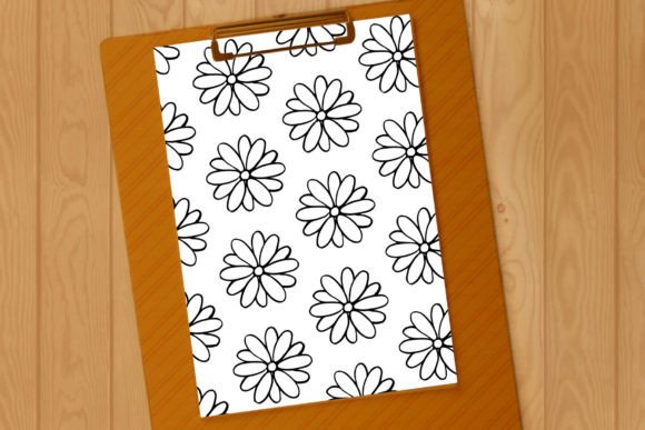 Daisies Offset Patern