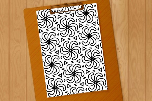 Floral Pinwheels Pattern