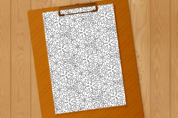 Foliage Triangles Pattern
