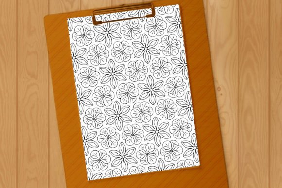 Lovely Alternating Blossums Pattern