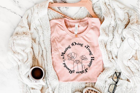 Mom Shirt SVG PNG Floral Mama Cute Pod