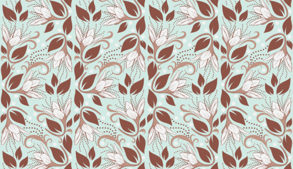 Seamless Floral Ornament 6
