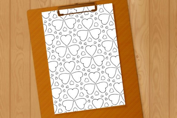 Shamrock Hearts Pattern