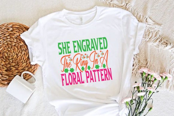 She Engraved the Ring in a Floral Pattern