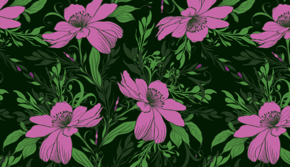 Summer Floral Seamless Pattern 5